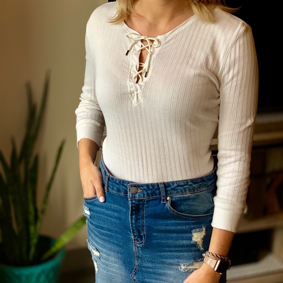 Ralph Lauren Tops - Ralph Lauren Quarter Sleeve Shirt!